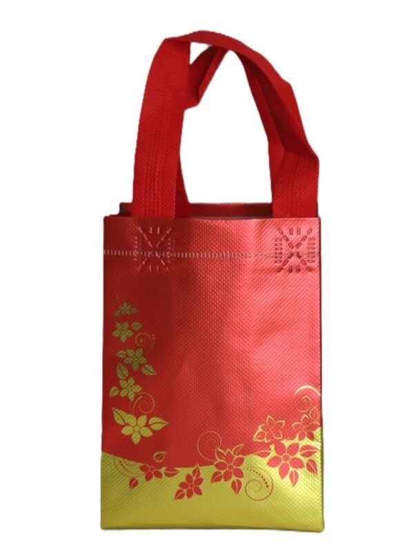 Royal PVC thamboolam bag with thankyou print - Image 5