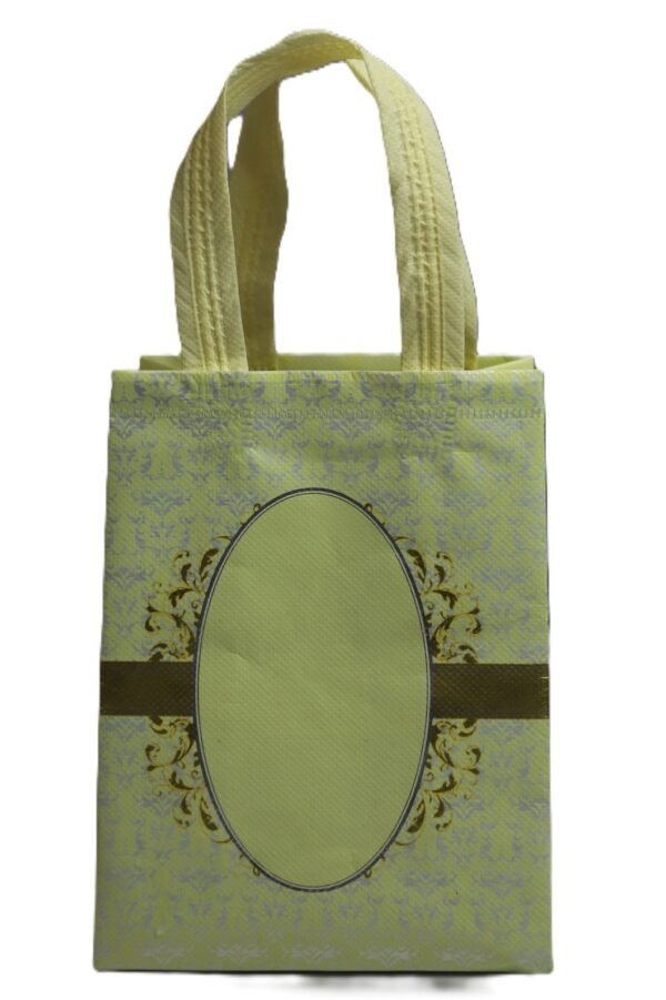 Royal PVC thamboolam bag with thankyou print - Image 6