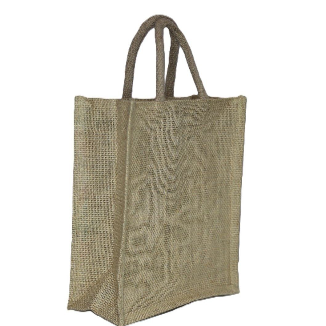 Natural jute with assorted print and color 10L x 12H - Image 2