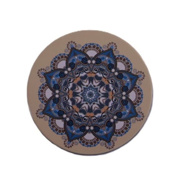Designed Decorative Round Tin Storage Box - Image 2
