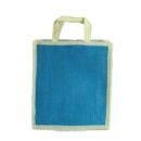 Color Jute bag with jari design & side nonwoven