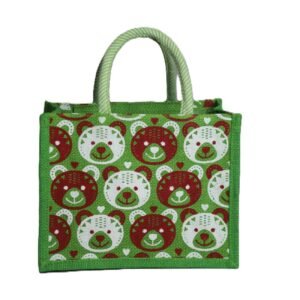 Full color & printed jute bag