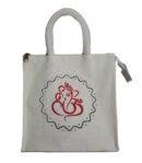 ganesha printed canvas bag