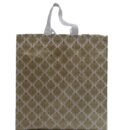 Golden floral pvc thamboolam bag