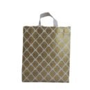 golden floral designed PVC thamboolam bag