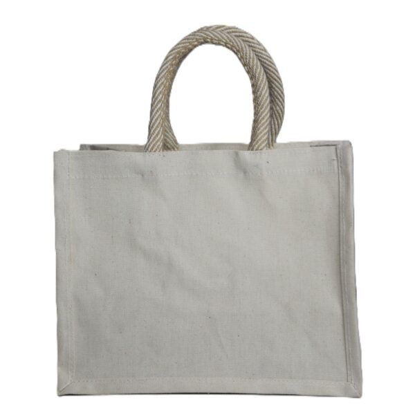 Love Food Hate Waste Plain canvas bag - Image 3