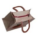 Color canvas Love food, hate waste printed bag