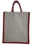 Love Food Side color Jute bag