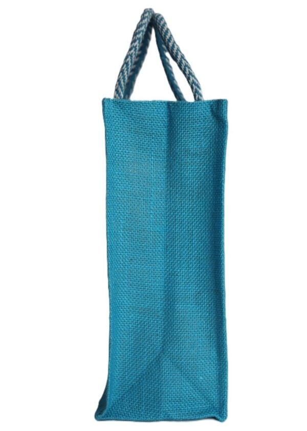 Love Food Side color Jute bag - Image 3