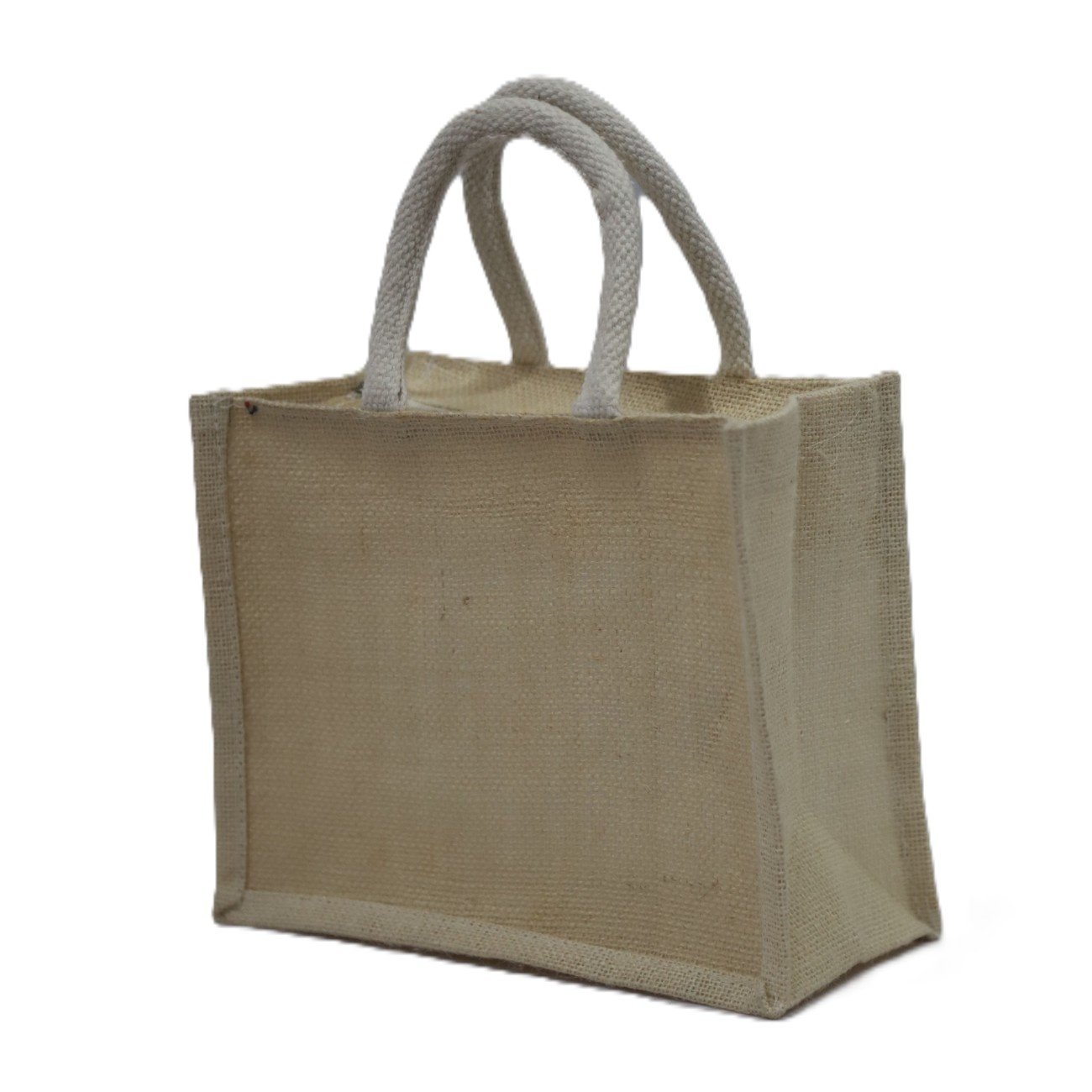 Pure jute bag with transparent window - Image 3