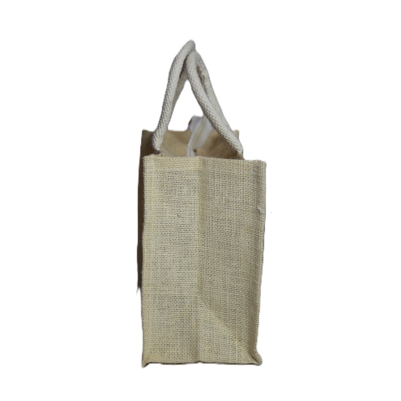 Pure jute bag with transparent window - Image 4