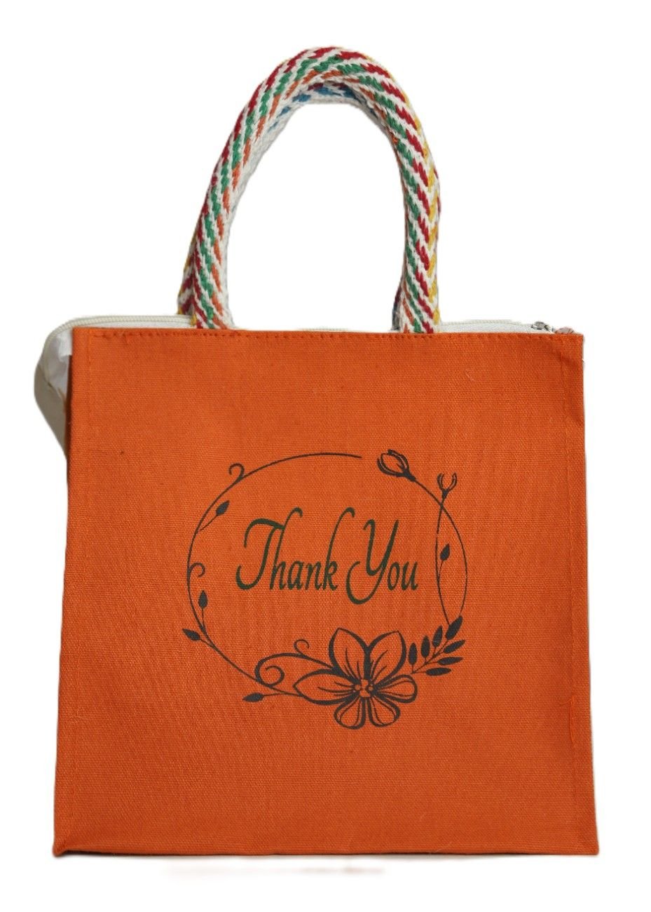 Thankyou printed  full-color canvas bag - Image 3