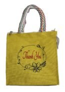 Color canvas with thankyou print