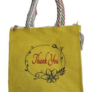 Color canvas with thankyou print