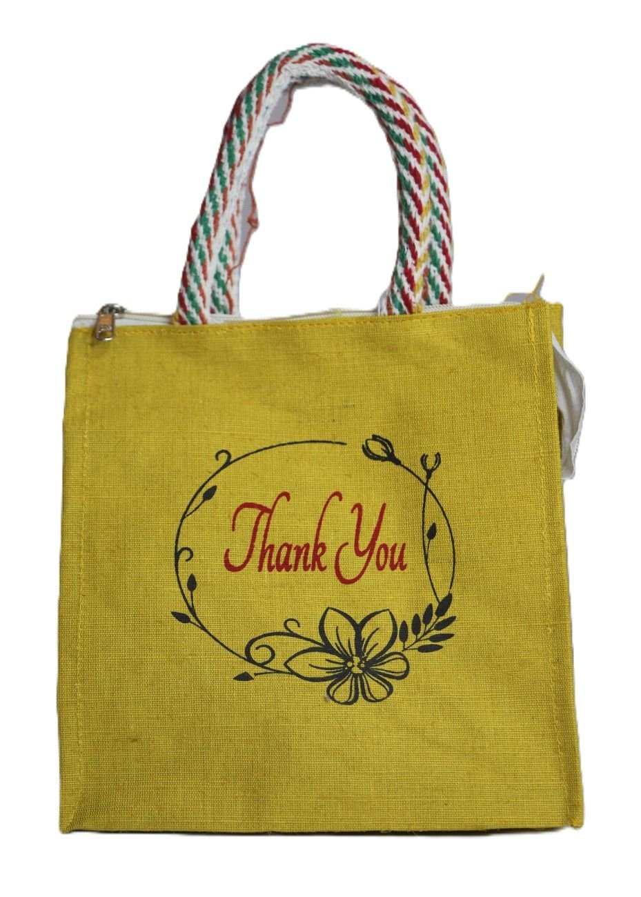 Color canvas with thankyou print