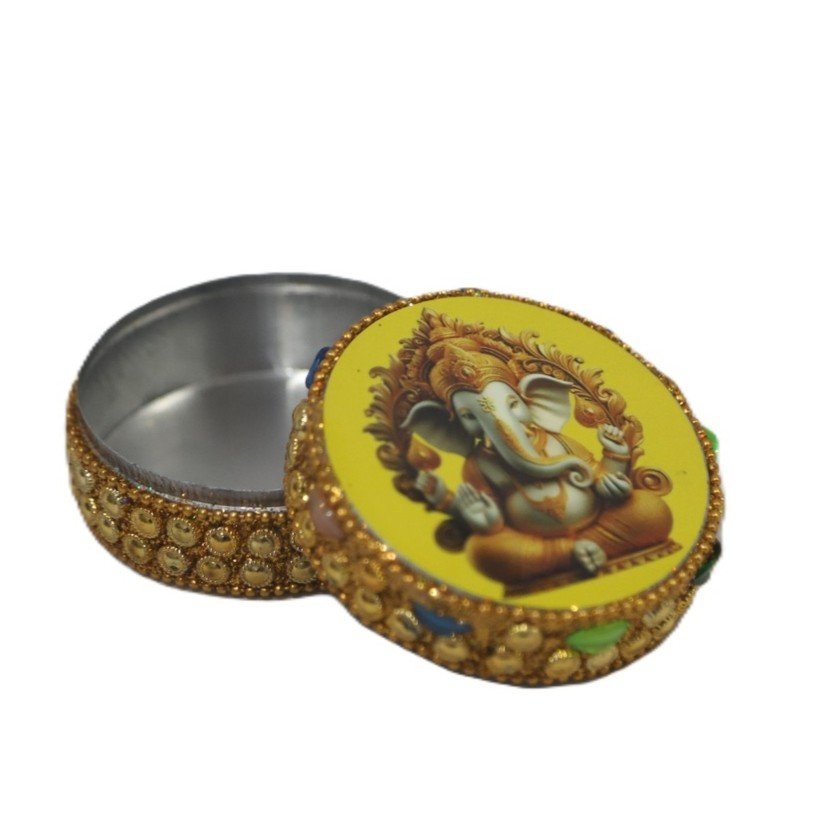 Ganesha printed decorative container box - Image 2