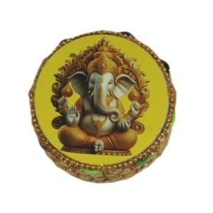 Ganesha print designed container