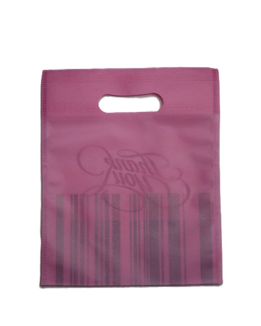 Non-Woven "Thank You" Printed D-cut colorful Gift Bag - Image 3