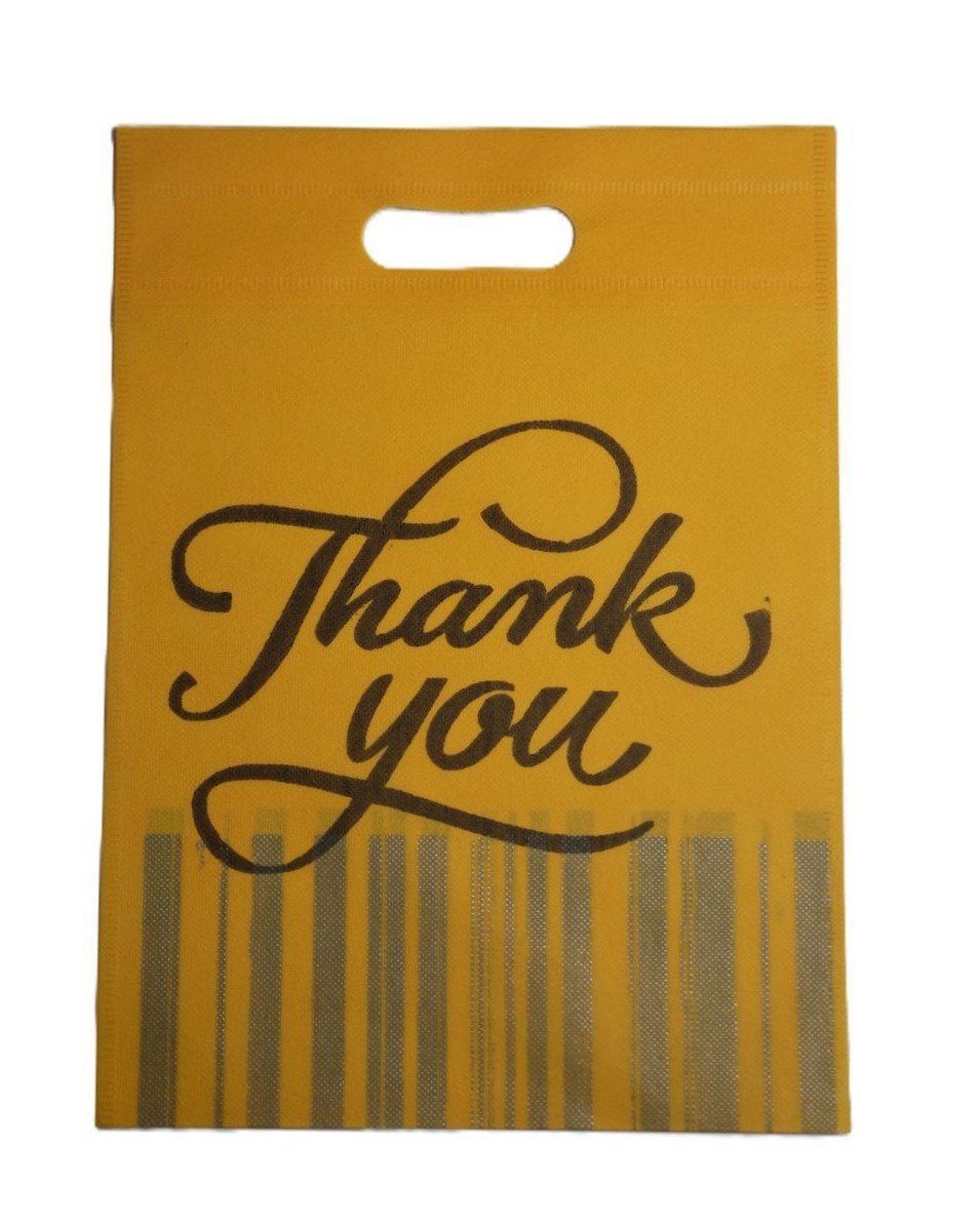 Large colorful thamboolam bag with thank you printed