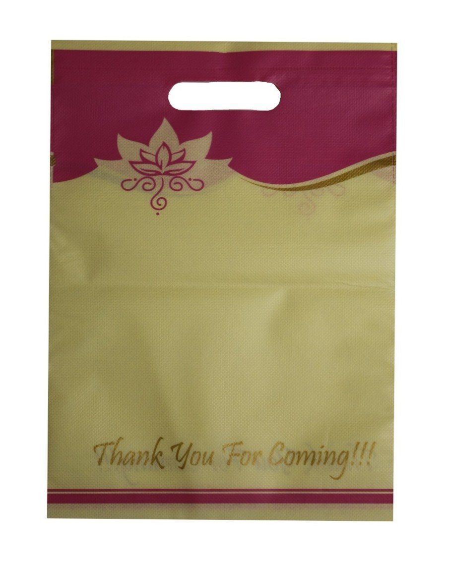thankyou for coming pvc thamboolam bag