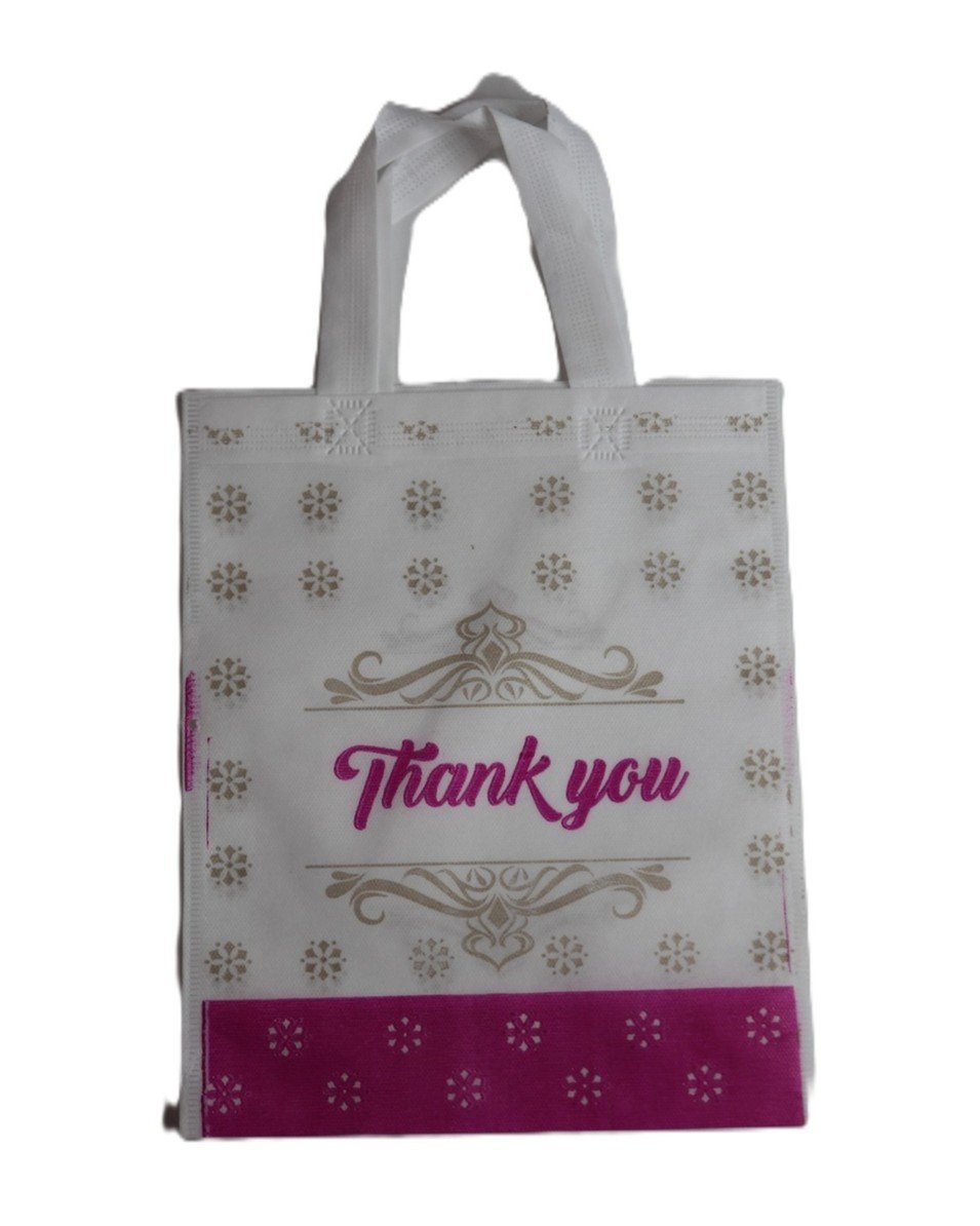Thankyou printed nanwoven thamboolam bag