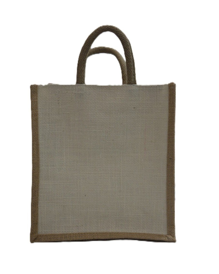 Digital Vinayagar Jute Bag – Eco-Friendly Ganesha Print Handbag 10L x 11H - Image 2