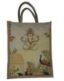 Digital vinayar printed jute bag