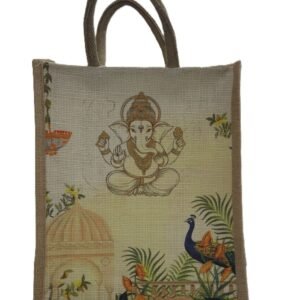 Digital vinayar printed jute bag