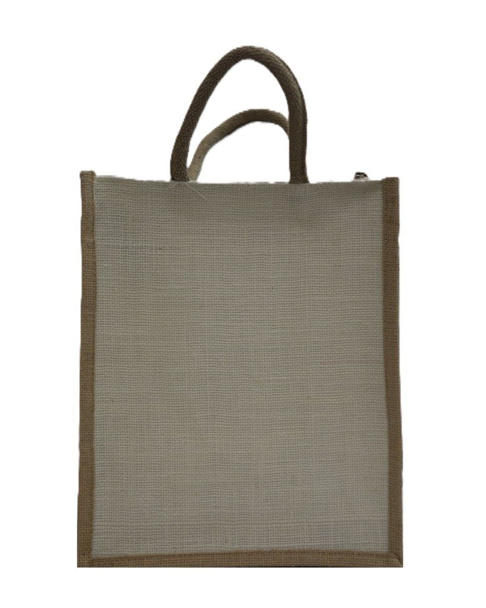Digital Vinayagar Jute Tote – Sustainable Spiritual Gift Bag 11L x 14H - Image 2