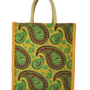 Full color and printed jute bag
