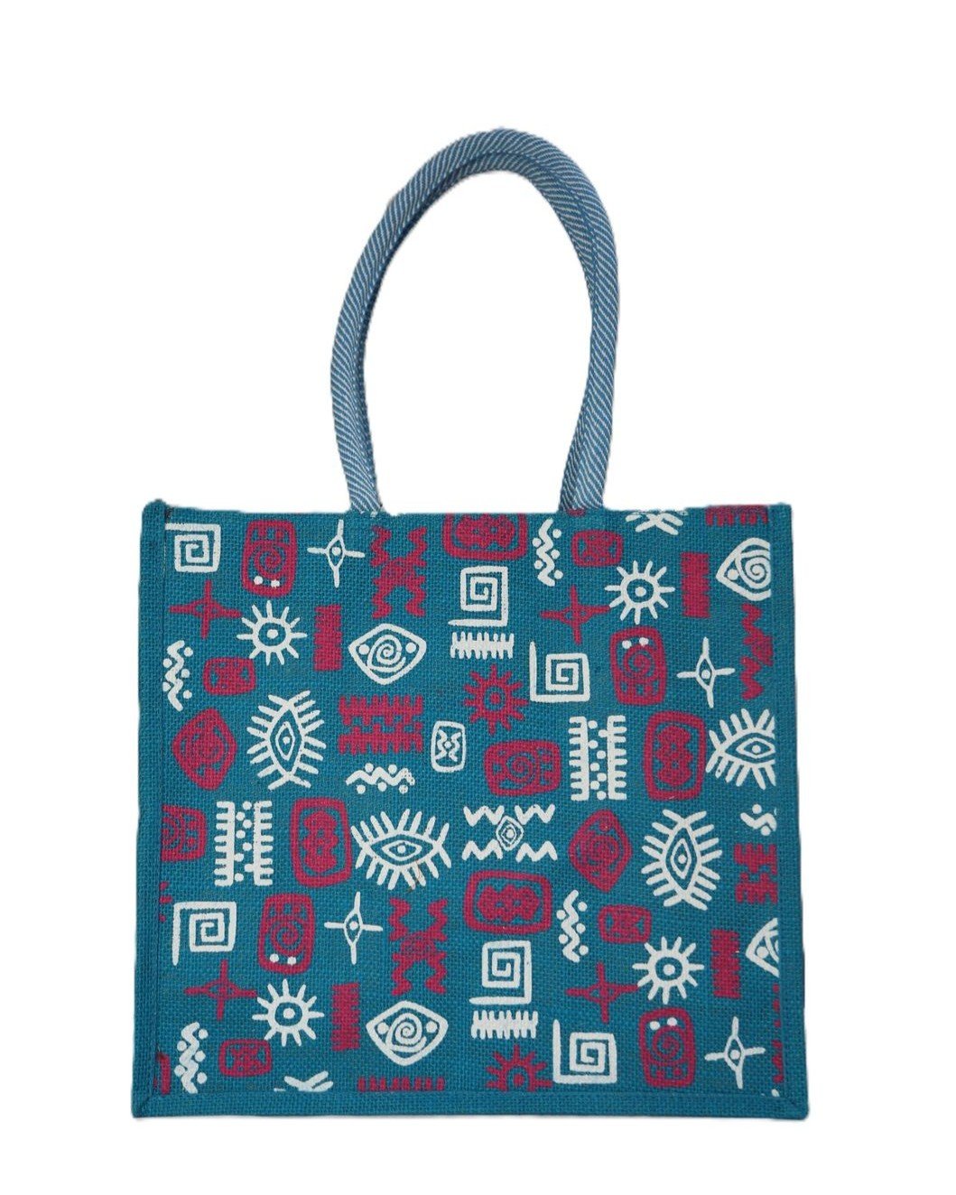 Full color and printed jute bag