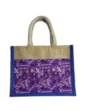 Handcrafted Jute Tote Bag with clothes