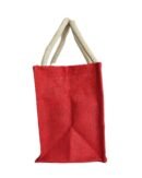 Handcrafted Jute Tote Bag with clothes
