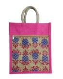 Ethnic Printed Eco Jute Bag – Spacious, Reusable & Stylish