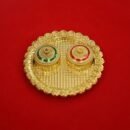 Decorative Kumkum Holder with Designer Compartments