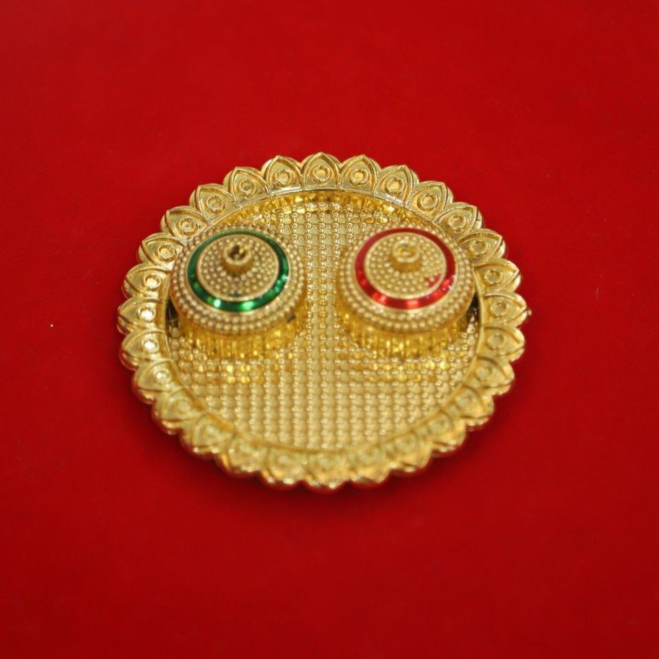 Decorative Kumkum Holder with Designer Compartments - Image 3