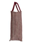 Handcrafted Jute Tote Bag with Artistic Rangoli Design