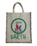 Eco-friendly message printed jute bag