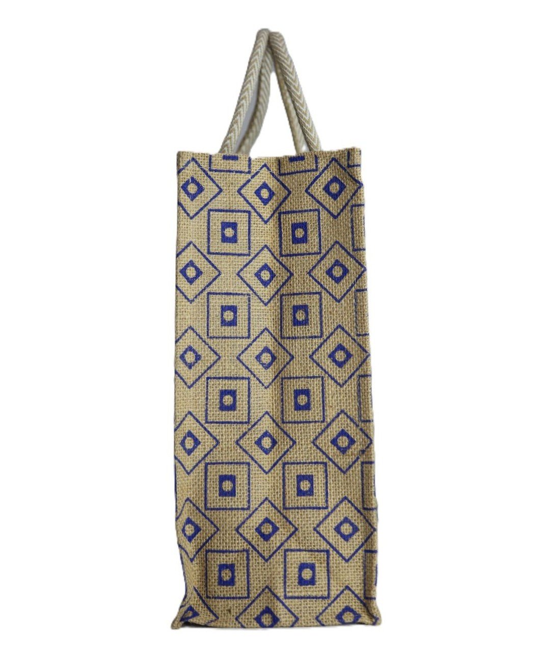 Eco-Friendly Reusable Jute Bag with eco-friendly message - Image 3