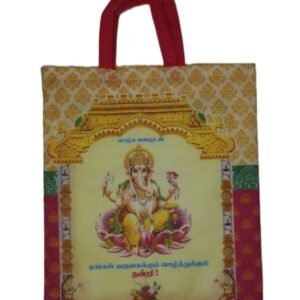 Ganesha printed thamboolam nonwoven bag