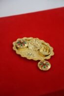 Ganesha designed kumkum holder