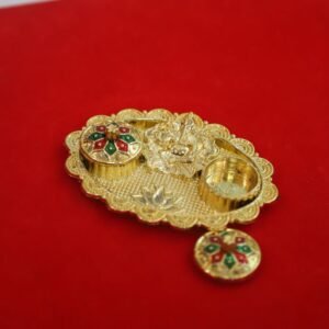 Ganesha designed kumkum holder