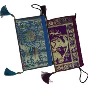 Banaras design mobile purse