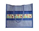 Color canvas bag with embroidery