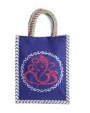 Ganesha printed color canvas bag