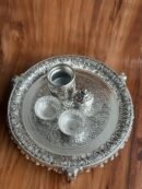 German silver pooja set big