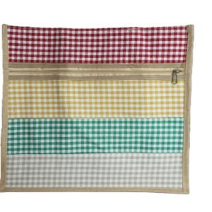 Jute bag with color prints