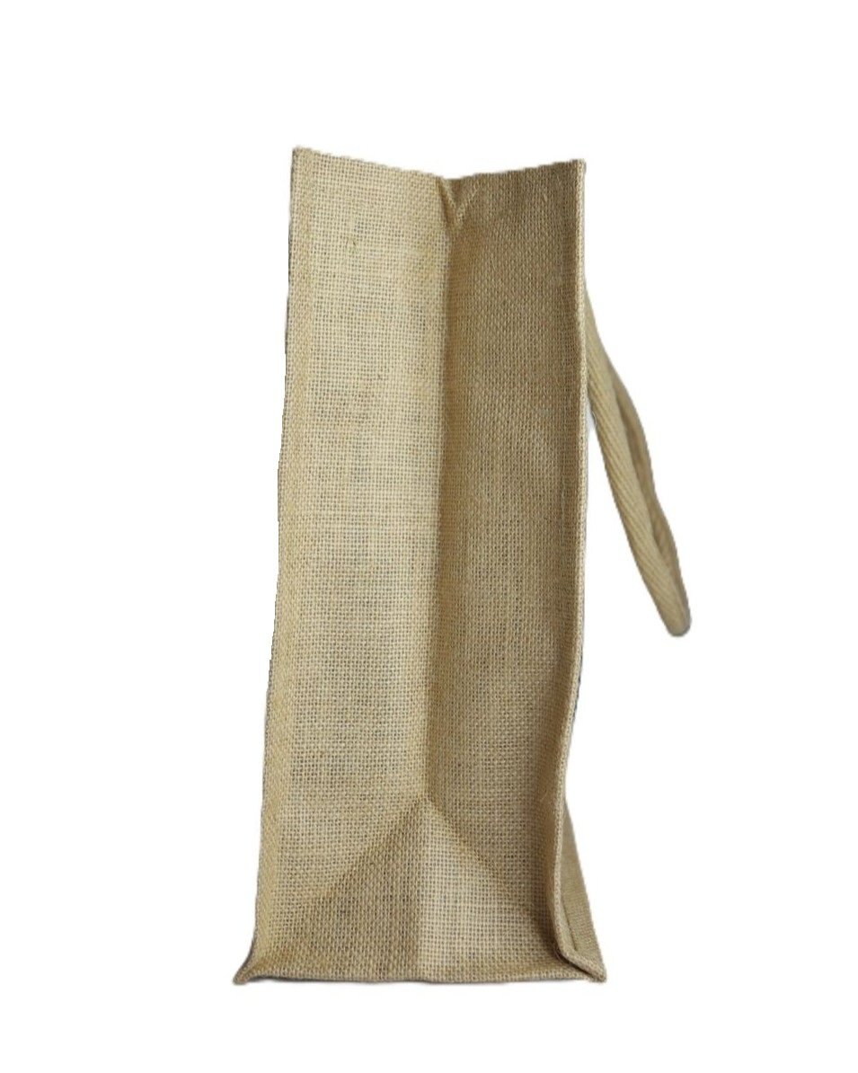 Jute bag with color prints - Image 3