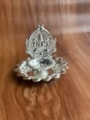 German silver Kamakshi deepam