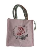 Mom & Child printed color canvas bag
